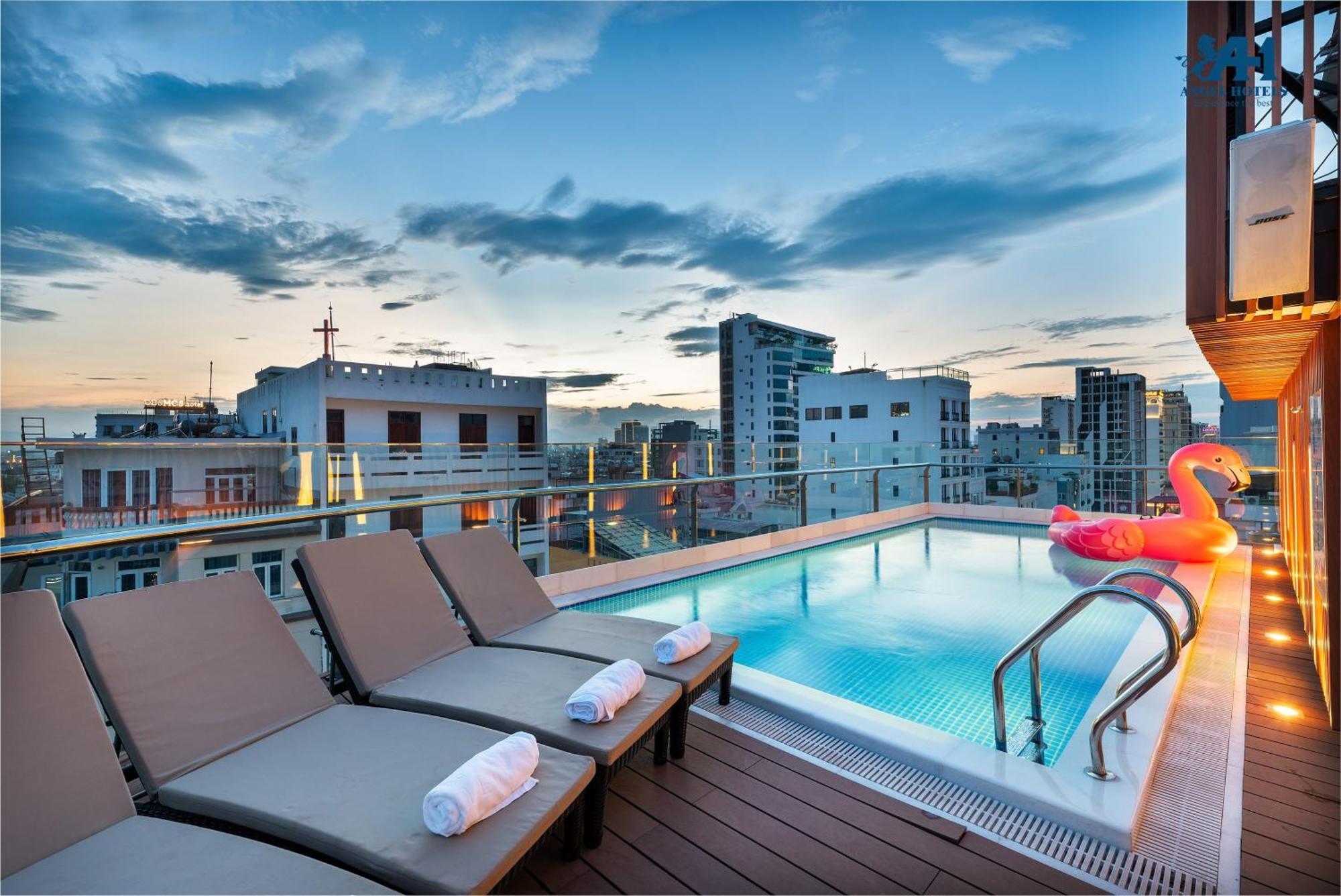 Angel Hotels Beach Danang Exterior photo