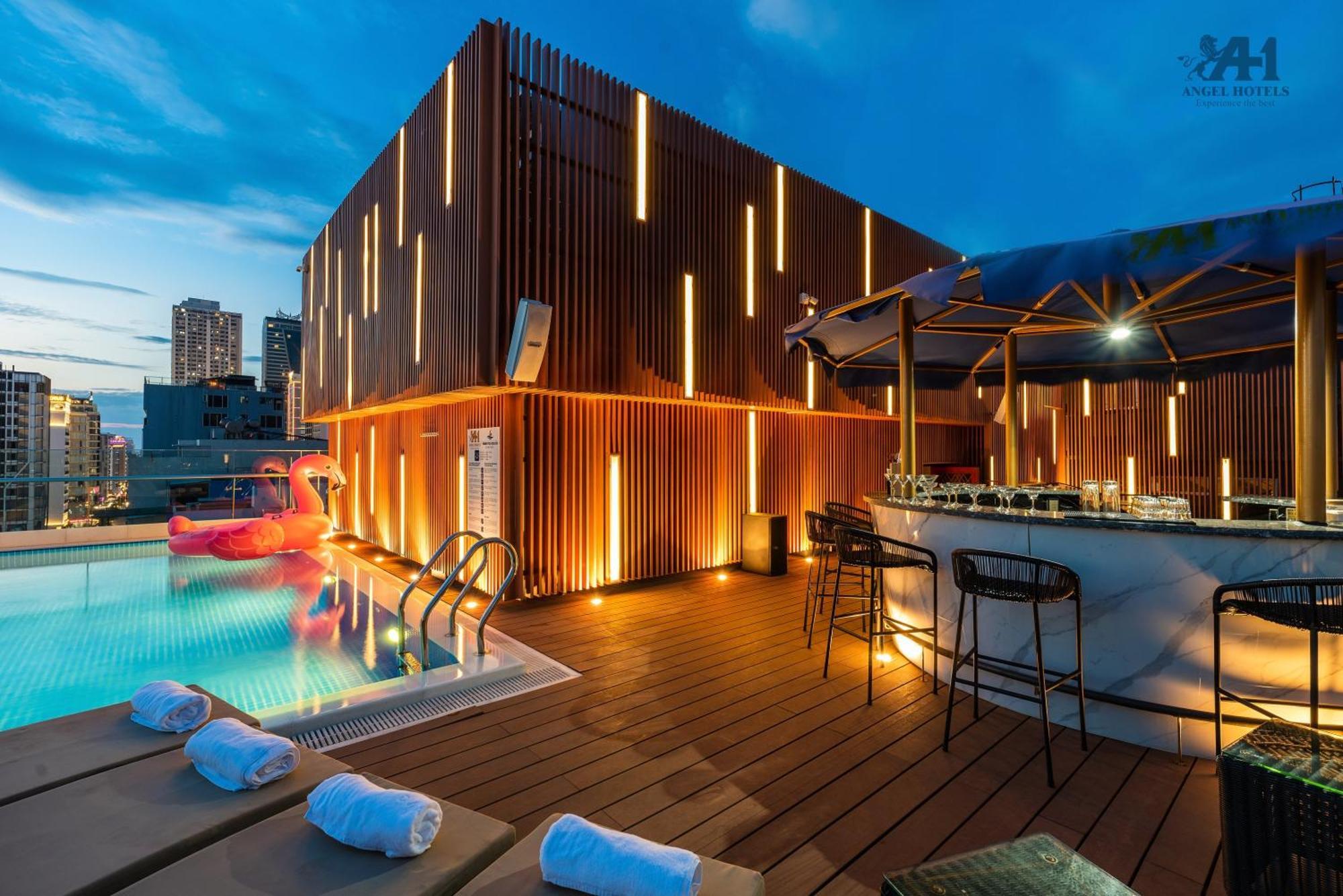 Angel Hotels Beach Danang Exterior photo